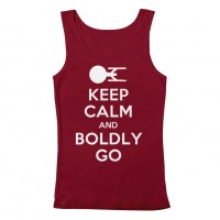 Keep Calm Boldly Go Women's